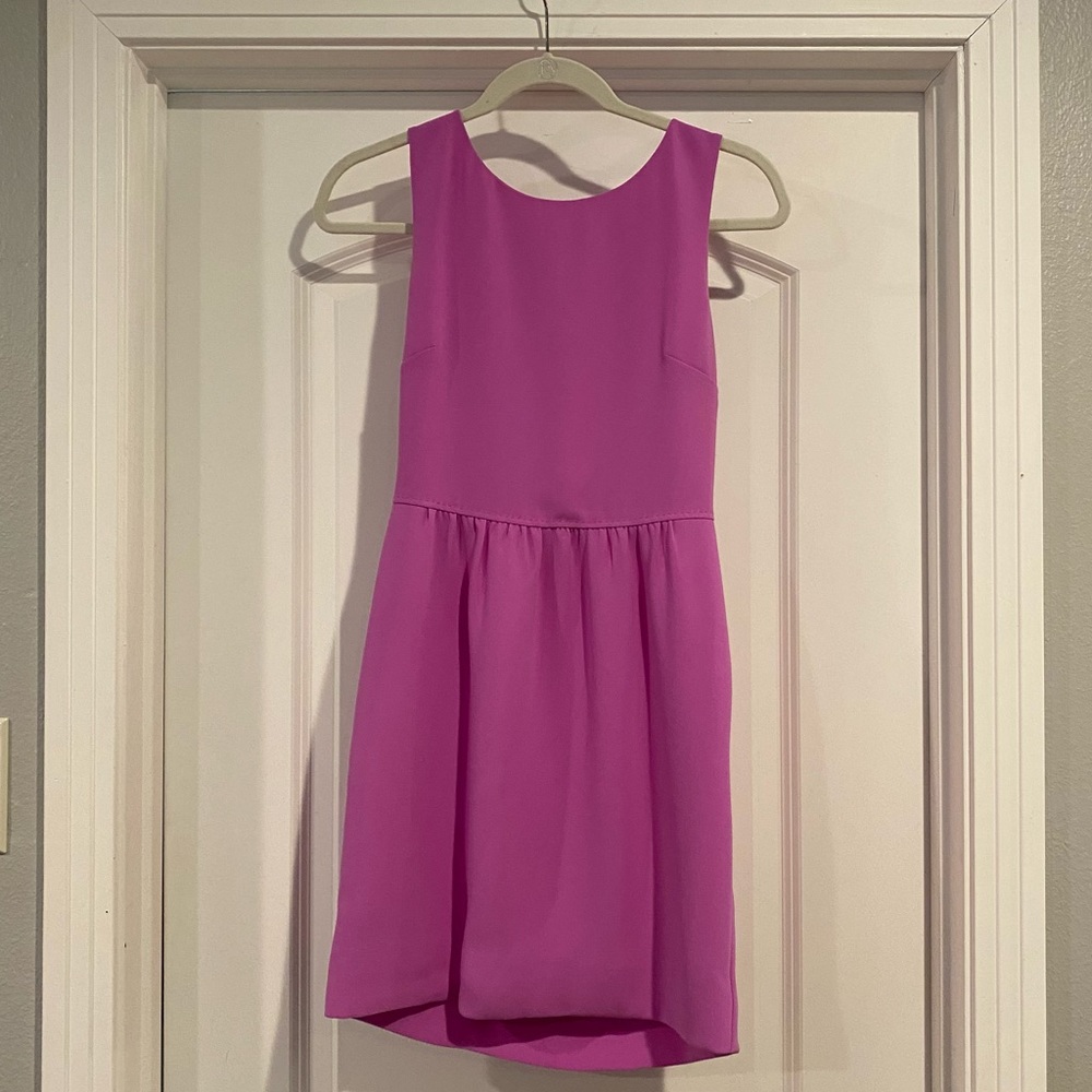 J. Crew fuchsia sleeveless dress